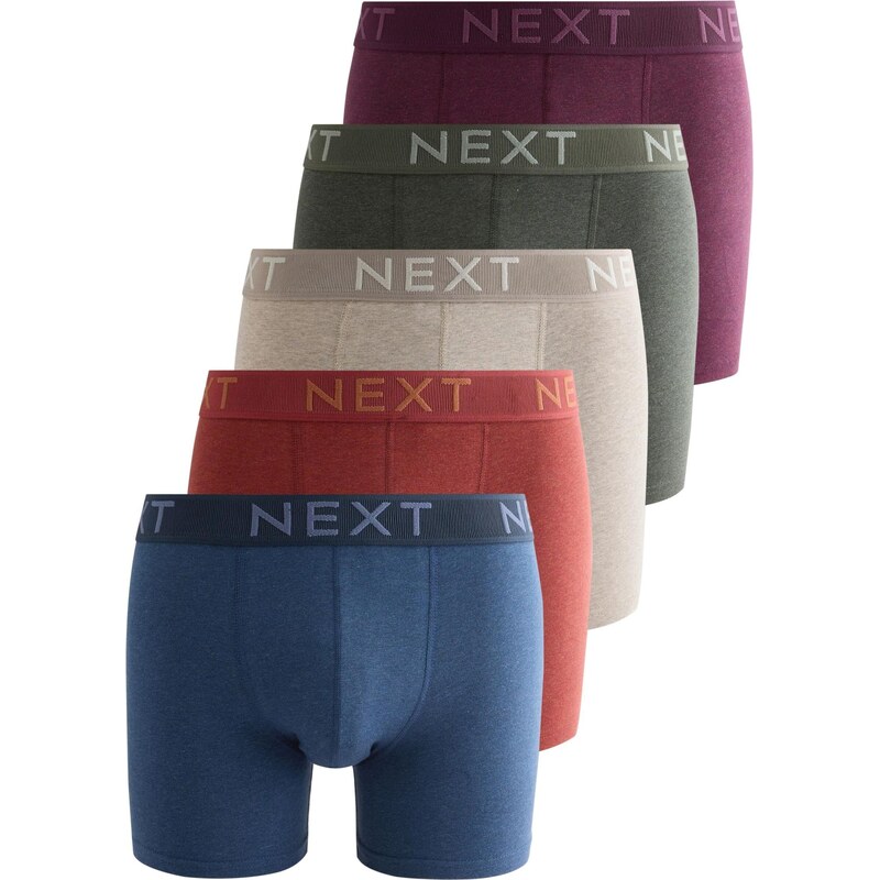 Next Boxerky béžová / námornícka modrá / olivová / cyklaménová / 67792357