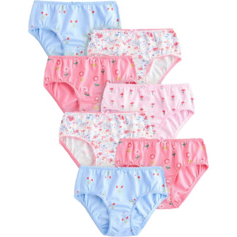 Next Nohavičky svetlomodrá / ružová / biela 67792399