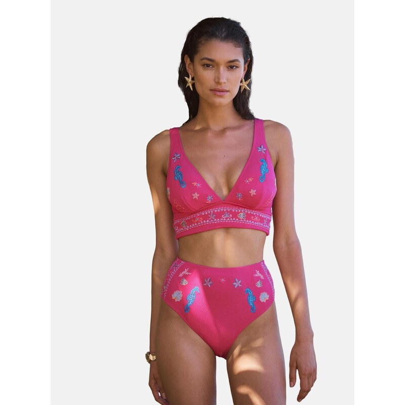 love & roses Bikinové nohavičky modrá / svetlomodrá / broskyňová / 67792408