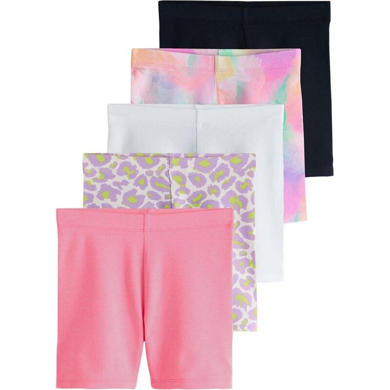 Next Nohavice fialová / svetloružová / čierna / biela 67792467