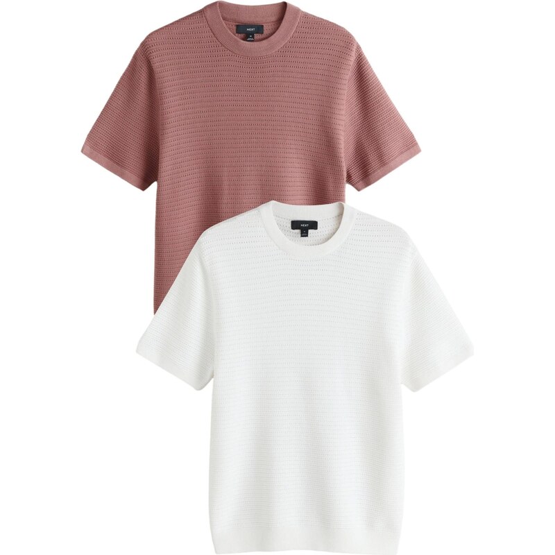 Next Tričko červená / biela 67792480