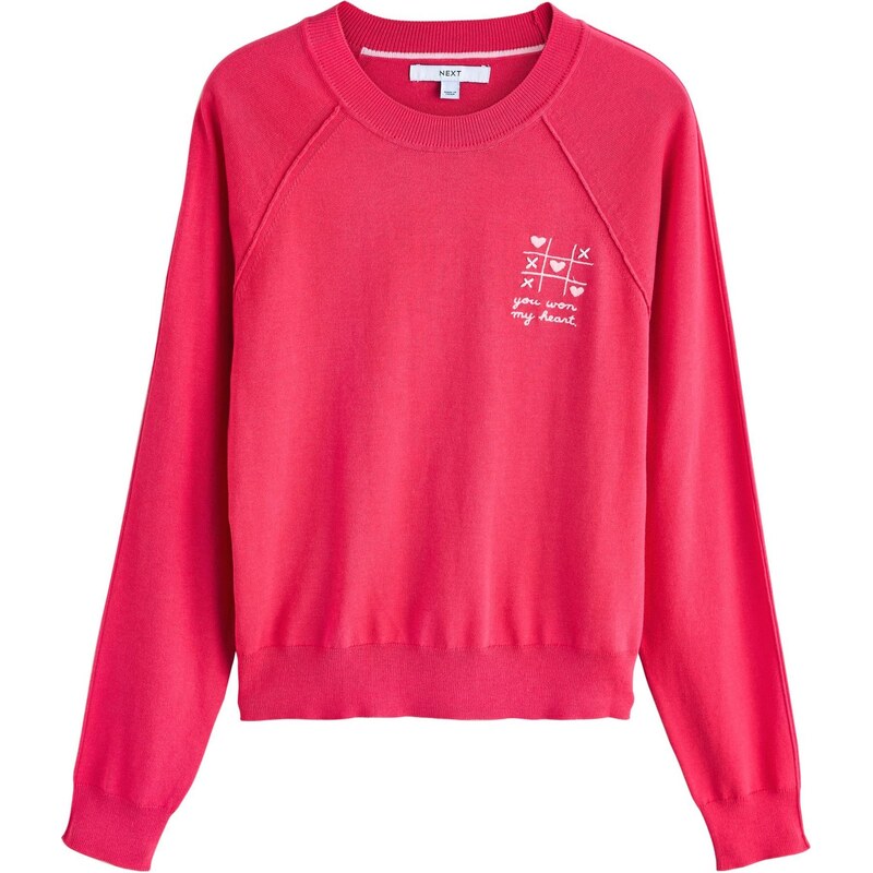 Next Sveter červená / biela 67792499