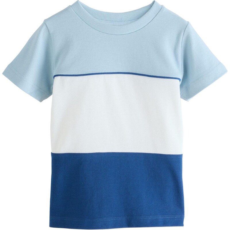 Next Tričko námornícka modrá / svetlomodrá / biela 67792523