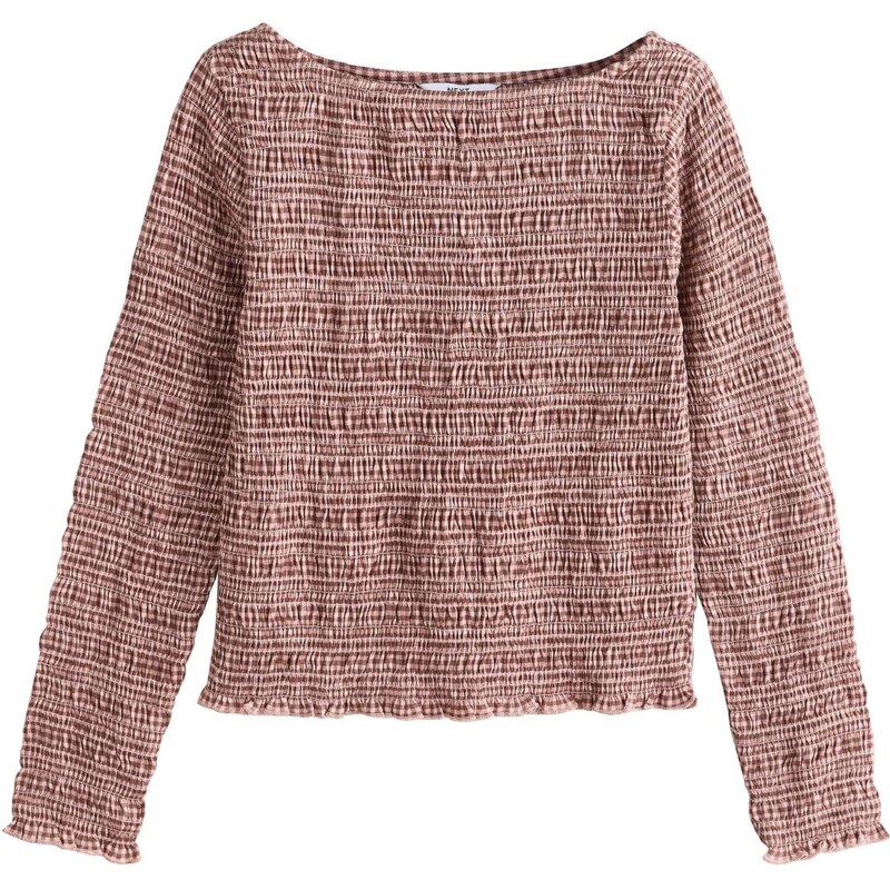 Next Blúzka hnedá / mokka 67792524