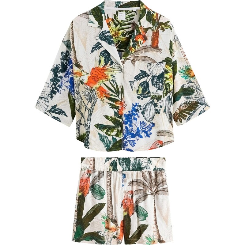 Next Kraťasy nebielená / hnedá / zelená / oranžová 67792530