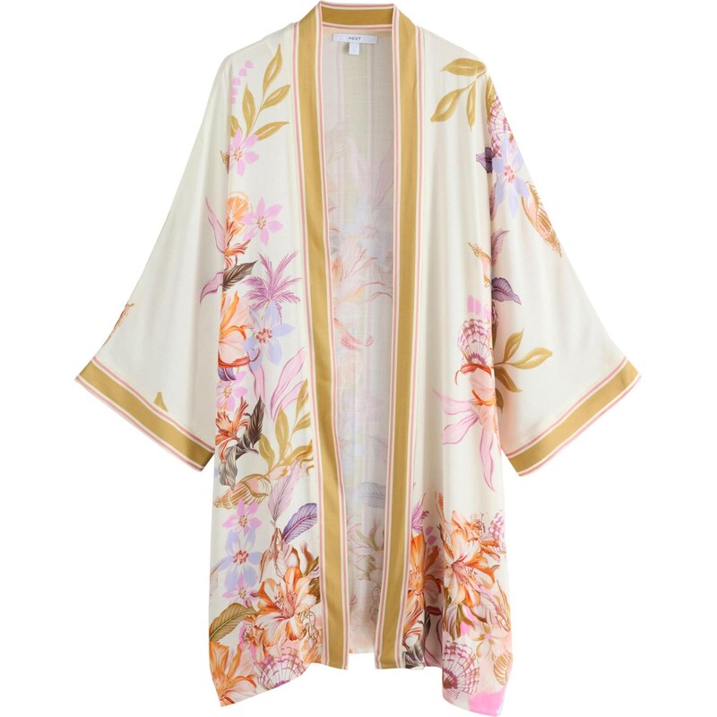 Next Kimono krémová / medová / ružová 67792550