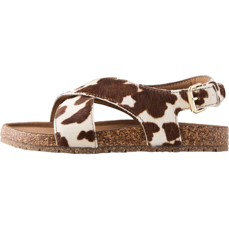 Next Sandále čokoládová / biela 67792609