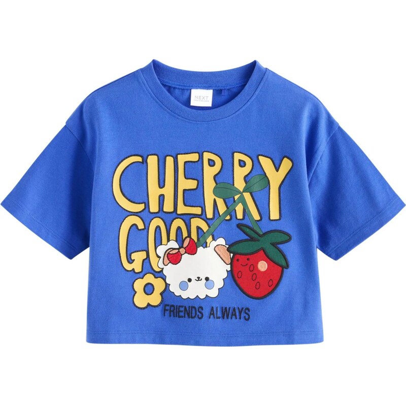 Next Tričko tyrkysová / svetložltá / jedľová / jasne červená 67792627