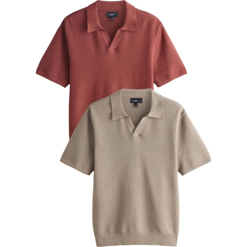 Next Sveter tmavobéžová / hrdzavo červená 67792653