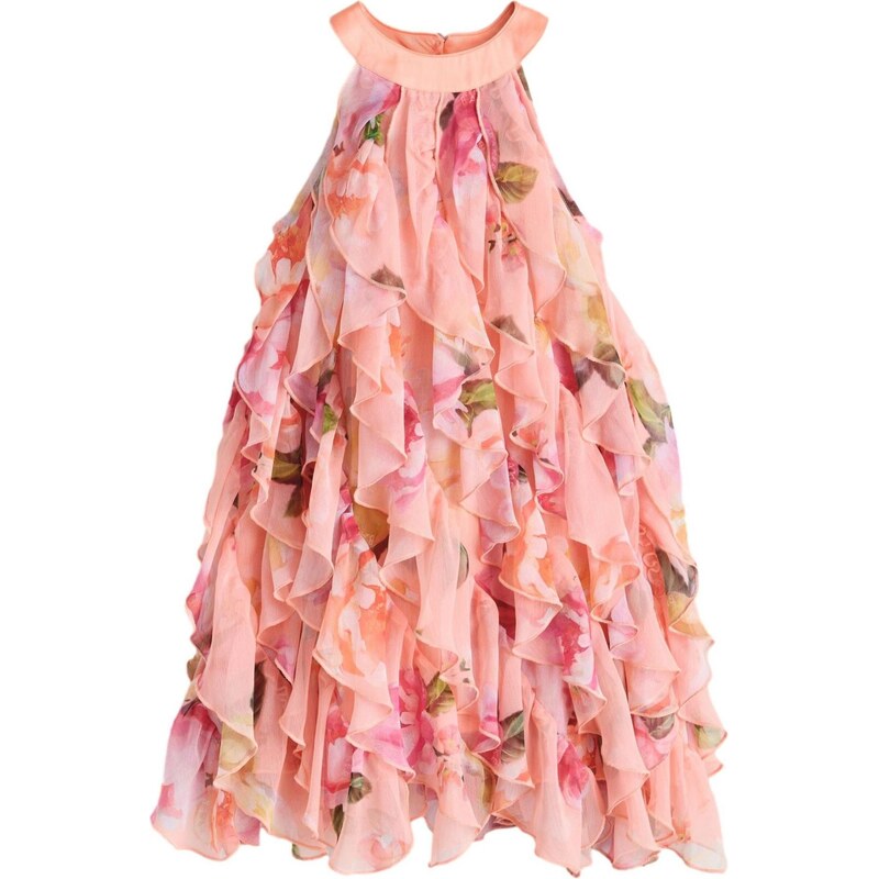 Baker by Ted Baker Šaty olivová / oranžová / ružová / ružová 67790282