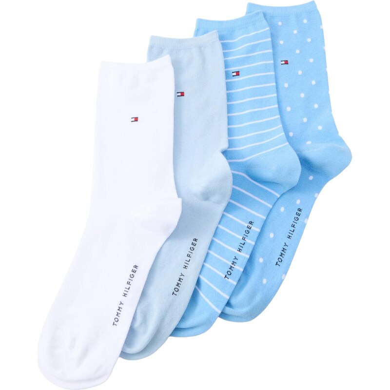 Tommy Hilfiger Underwear Ponožky svetlomodrá / biela 67792667