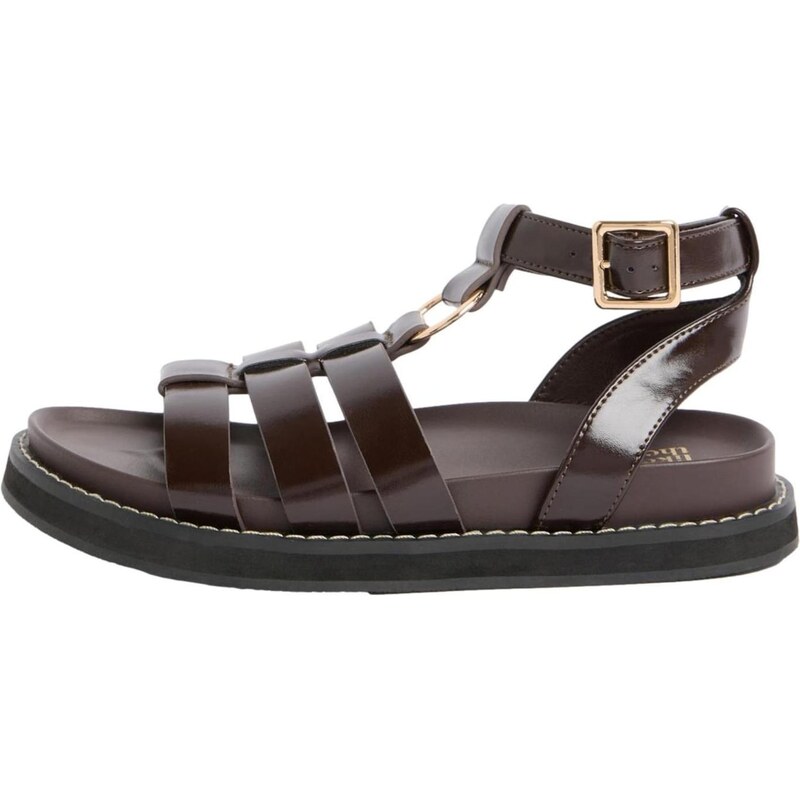 Friends Like These Remienkové sandále tmavohnedá 67792731