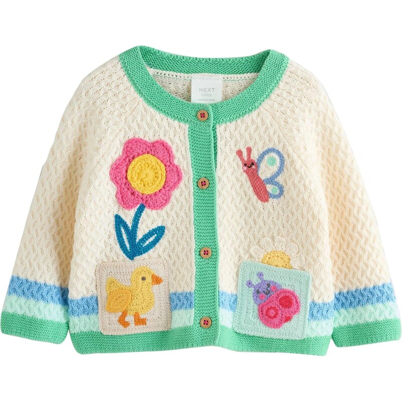 Next Kardigán svetlobéžová / modrá / žltá / ružová 67792740