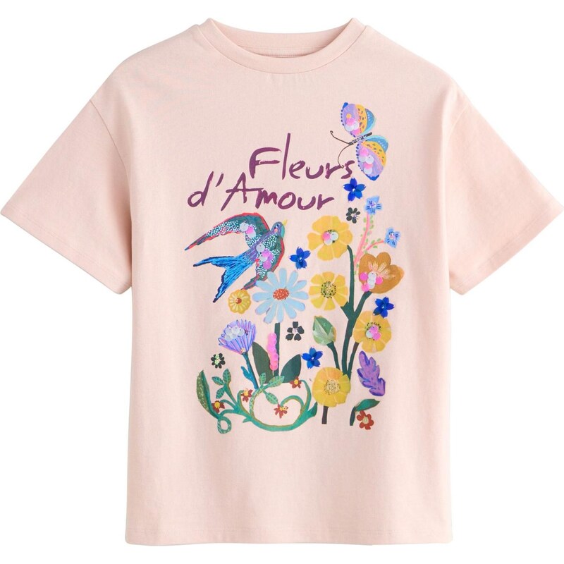 Next Tričko svetlomodrá / žltá / zelená / pastelovo ružová 67790546