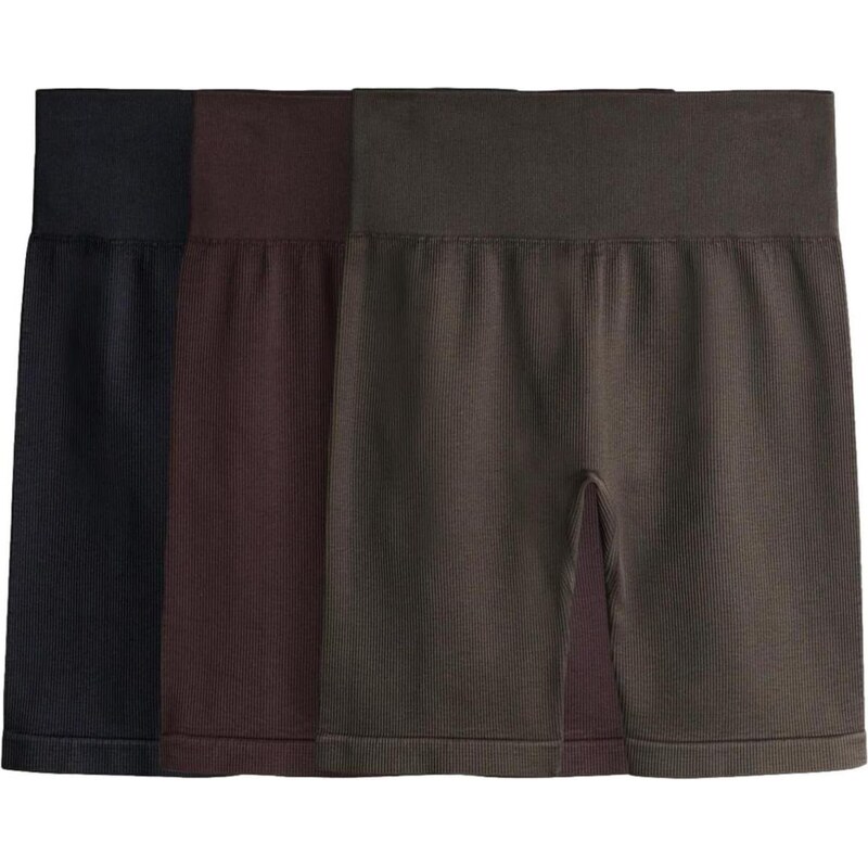 The Set Legíny Active čokoládová / kaki / čierna 67792783