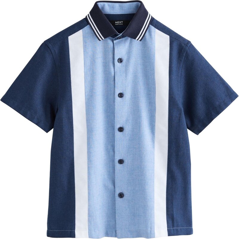 Next Košeľa svetlomodrá / tmavomodrá / biela 67792780