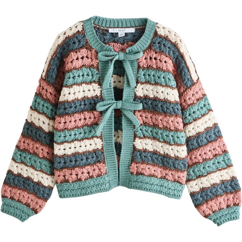 Next Kardigán piesková / modrozelená / petrolejová / pitaya 67792815