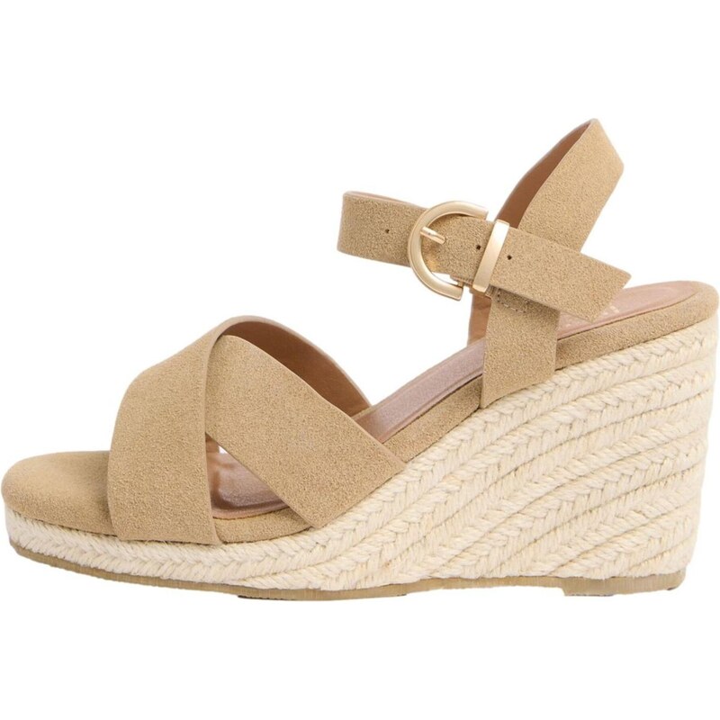 Friends Like These Remienkové sandále tmavobéžová 67792831