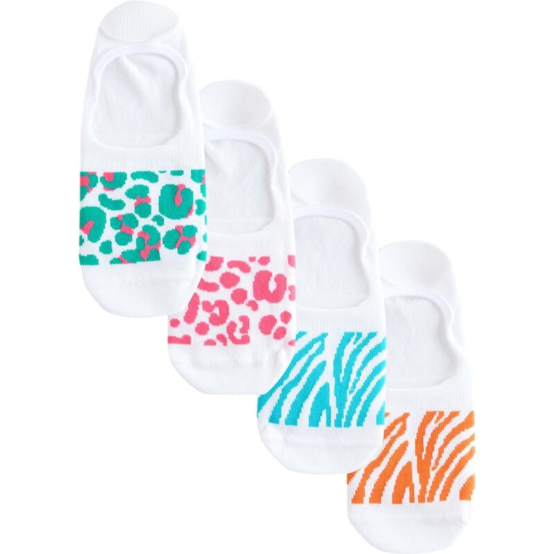 Next Ponožky zmiešané farby / biela 67792827