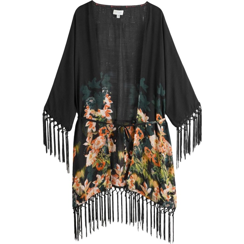 B by Ted Baker Krátky župan zelená / koralová / čierna 67792897