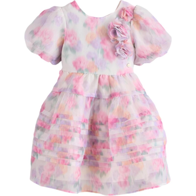 LAURA ASHLEY Šaty jedľová / levanduľová / svetlooranžová / vaječná 67792934