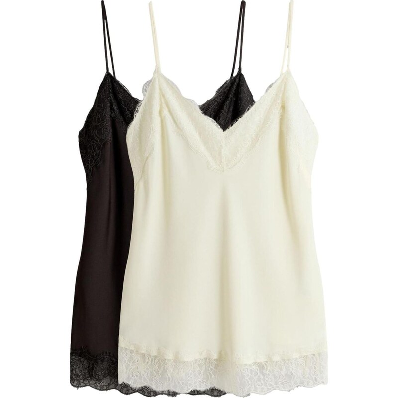 The Set Tielko čierna / perlovo biela 67792913