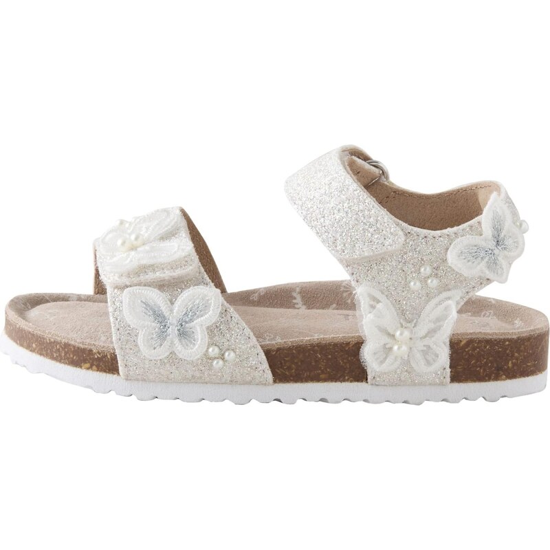 Next Sandále béžová melírovaná 67792970