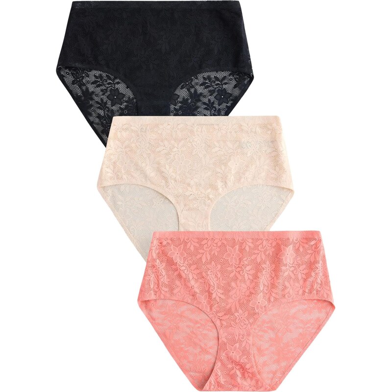 Next Nohavičky púdrová / staroružová / čierna 67792946