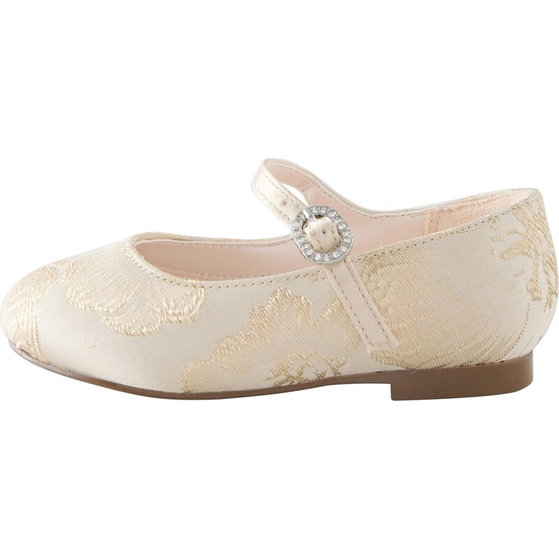 Next Baleríny krémová / zlatá 67792952
