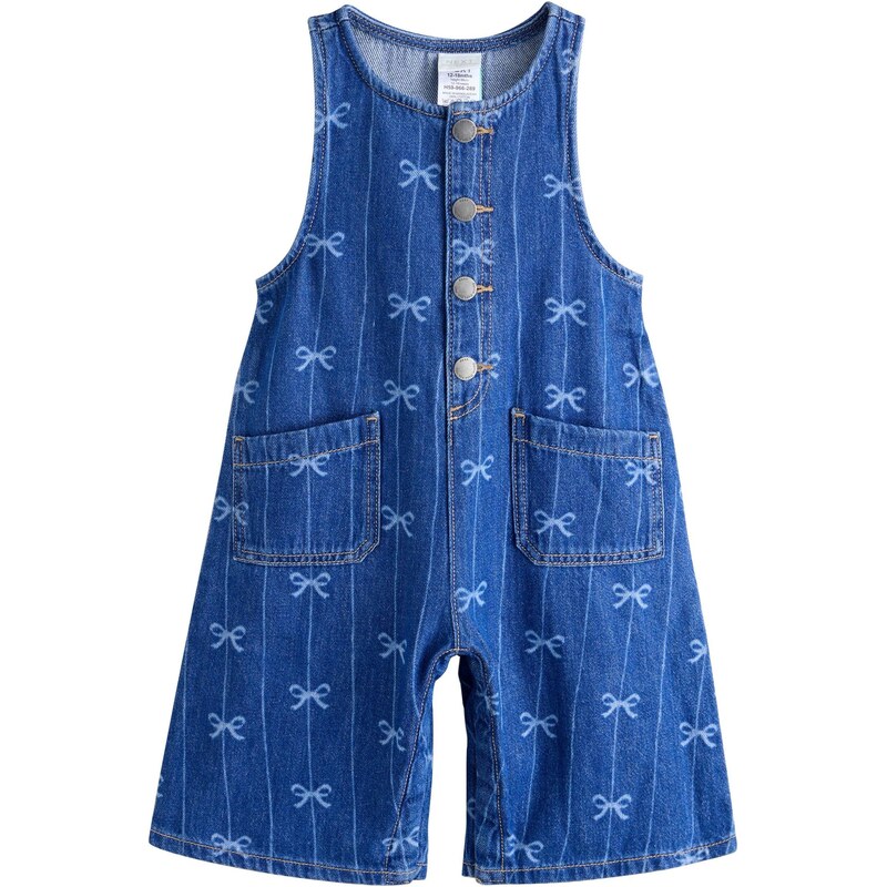 Next Overal modrá denim / pastelovo modrá 67792959