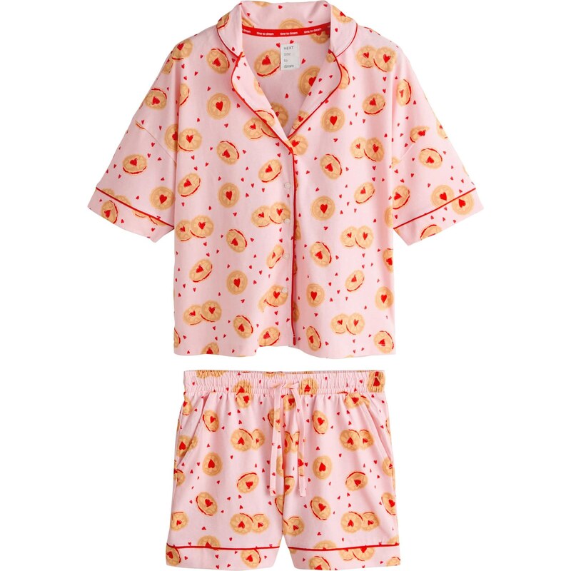 Next Kraťasy medová / ružová / tmavočervená 67792943