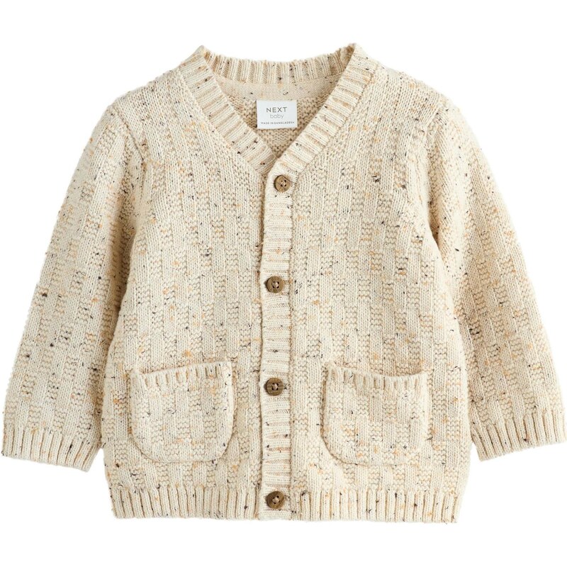 Next Kardigán krémová / antracitová 67792953