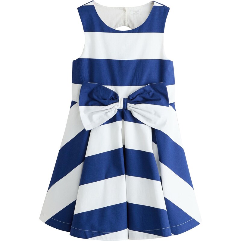 Next Šaty tmavomodrá / biela 67793058