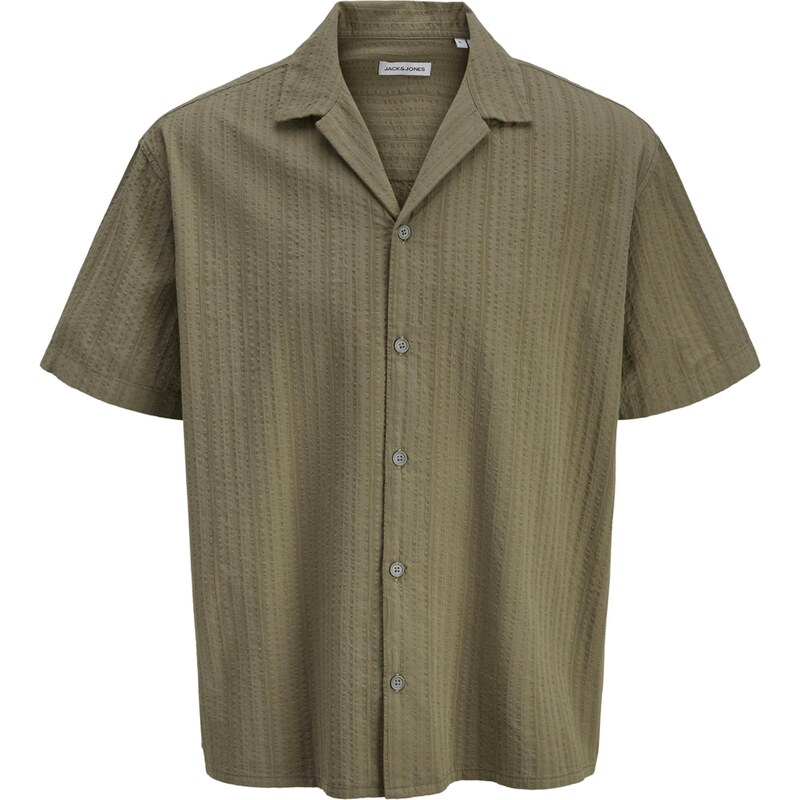 JACK & JONES Košeľa JJETyson olivová 67793099
