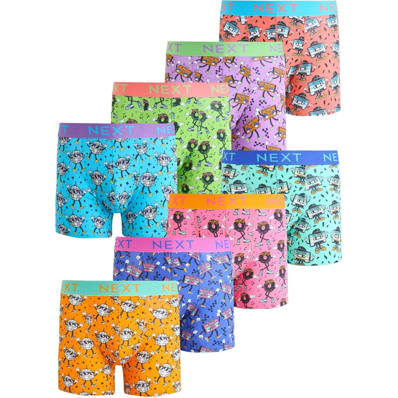 Next Boxerky modrá / tmavomodrá / nefritová / svetlozelená / 67793117