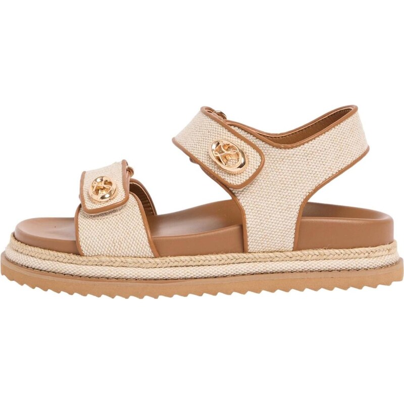 Lipsy Sandále béžová melírovaná / hnedá 67793135