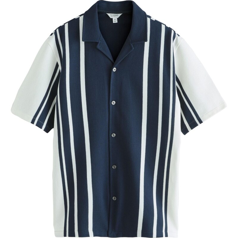 Next Košeľa modrá / biela 67793130