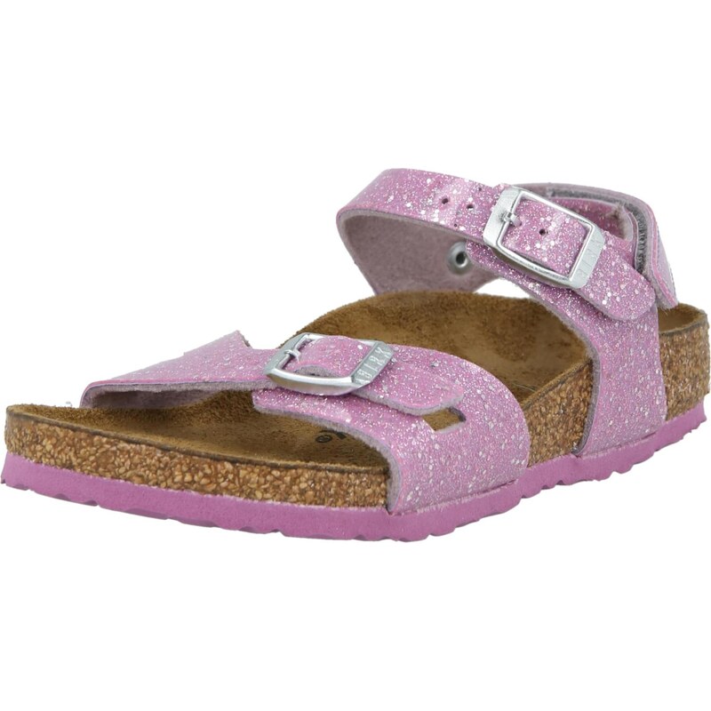 BIRKENSTOCK Sandále Rio levanduľová / strieborná 67793156