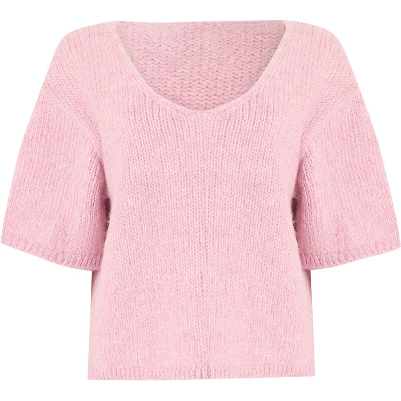 JDY Sveter JDYLinea ružová 67793185