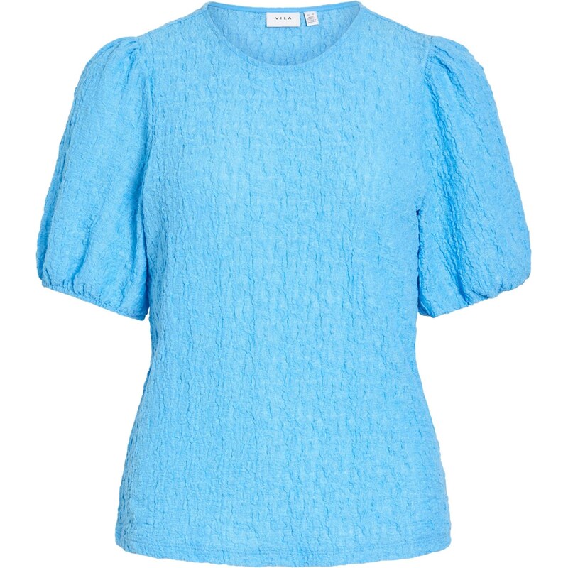 VILA Blúzka VIFALL svetlomodrá 67793195
