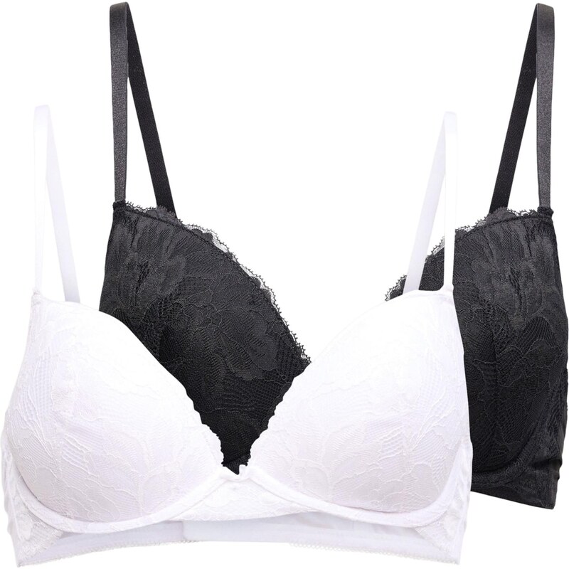 Dorina Podprsenka čierna / biela 67793231