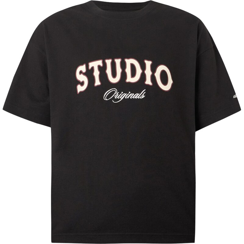 JACK & JONES Tričko JORUPSTATE krémová / hrdzavohnedá / čierna / biela 67793224