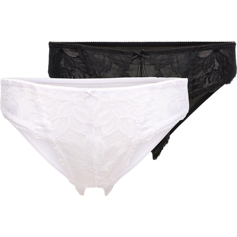 Dorina Nohavičky čierna / biela 67793233