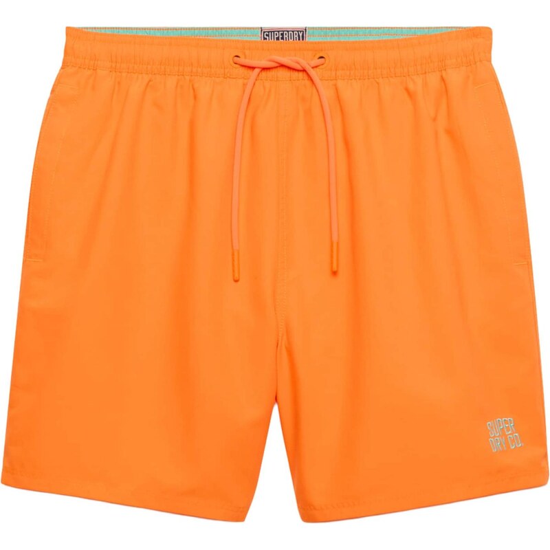 Superdry & Co Plavecké šortky ESSENTIAL tmavooranžová 67793263