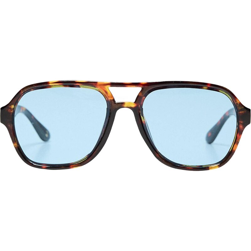 Bershka Slnečné okuliare pueblo / tmavohnedá 67793322