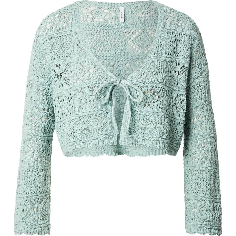 ONLY Kardigán pastelovo zelená 67793332