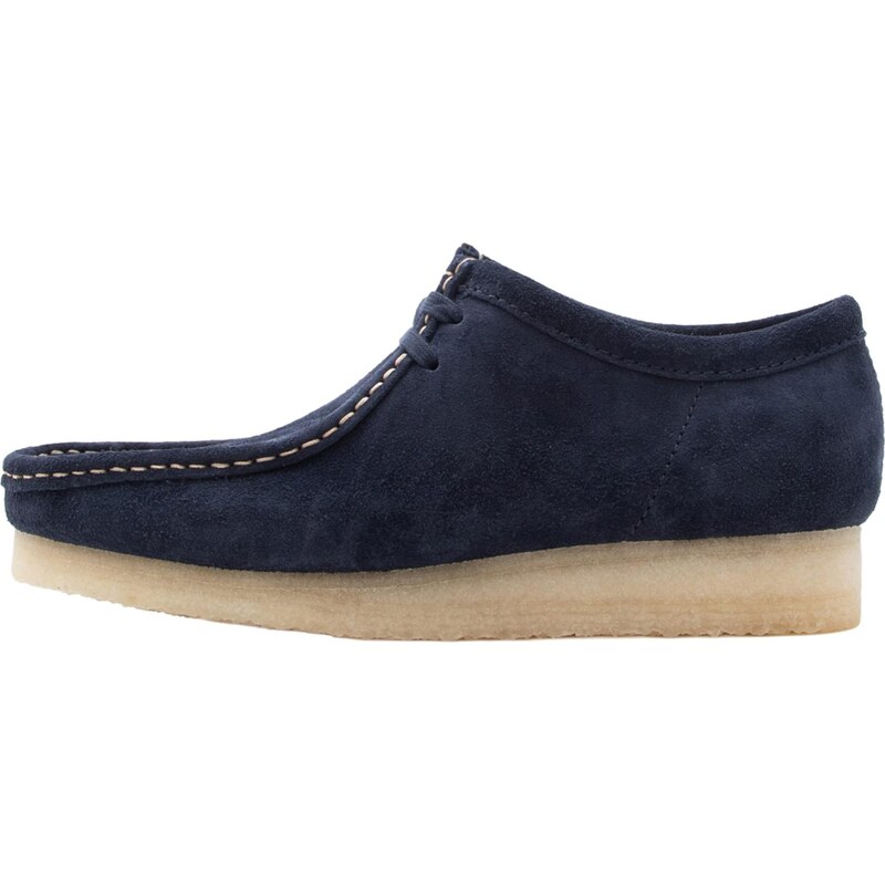 Clarks Originals Mokasíny Wallabee námornícka modrá 67793358