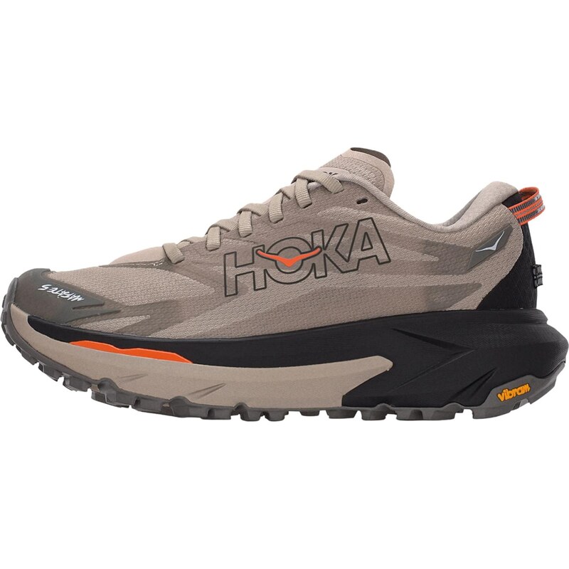 HOKA Bežecká obuv Mafate 5 sivá / tmavošedá / oranžová / čierna 67793382