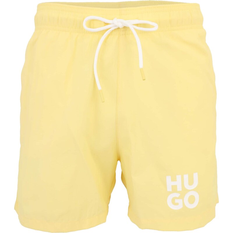 HUGO Plavecké šortky PAOLO žltá / biela 67793437