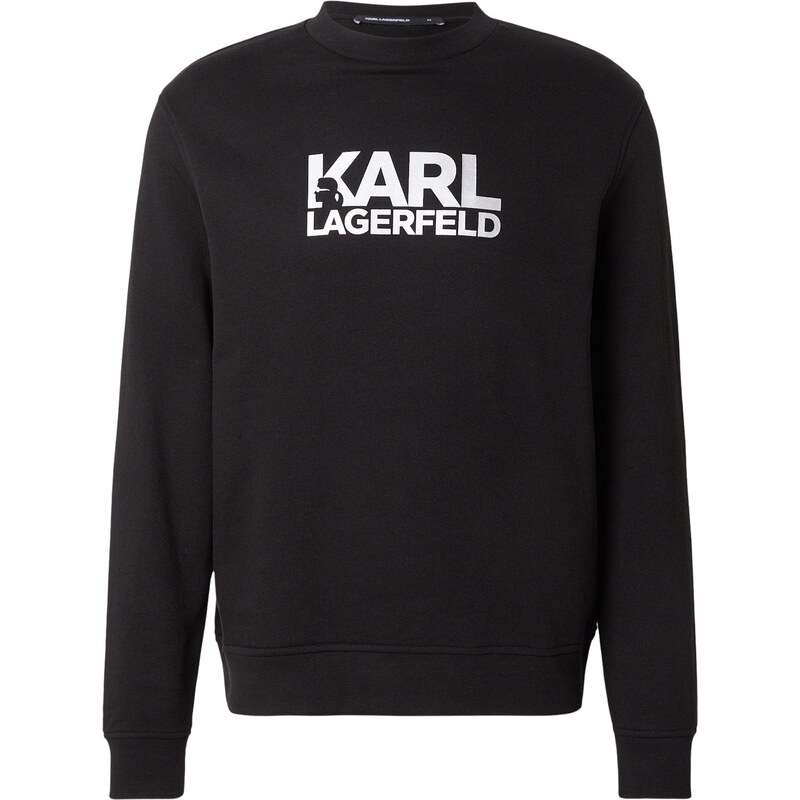 Karl Lagerfeld Mikina čierna / biela 67793483